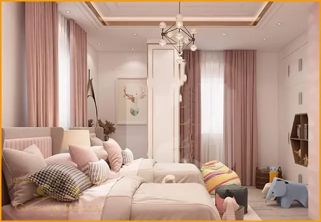 جبس غرف نوم ناعمة