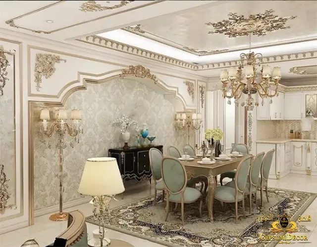 ديكورات جبس اسقف راقية كلاسيك جبس اسقف مجالس مودرن