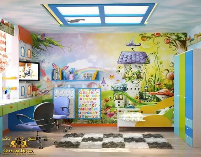 ما هو اللون الذي يريح النفس دهانات غرف الاطفال بسيطة