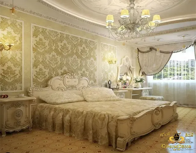 غرف نوم كلاسيك بسيطة