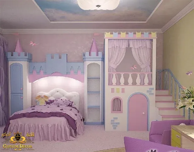 دهانات غرف اطفال مثلثات الوان غرف اطفال