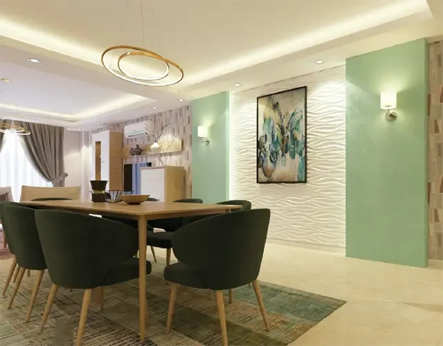 غرفة طعام فخمة