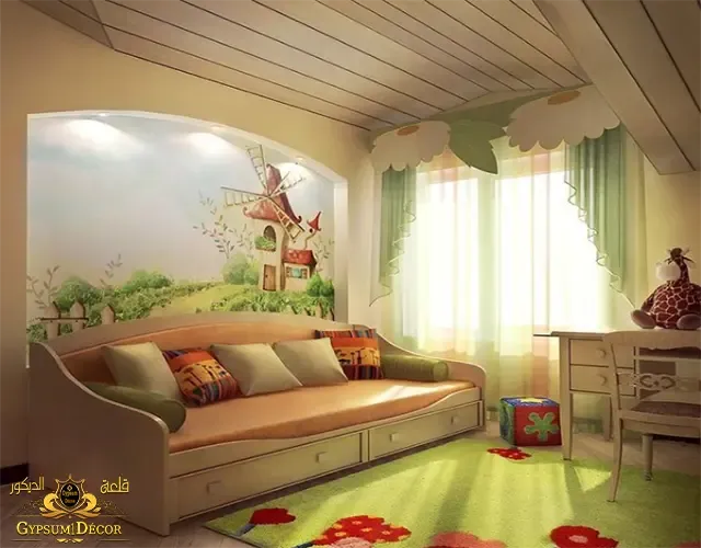 احدث دهانات غرف اطفال ولادي اجمل الوان غرف اطفال