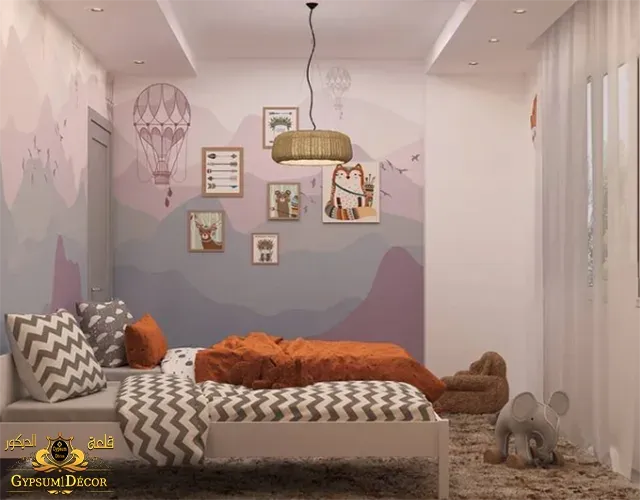 Children's-bedroom-wit-two-beds,-wardrobe-and-wardrobe wardrobe-and-wardrobe