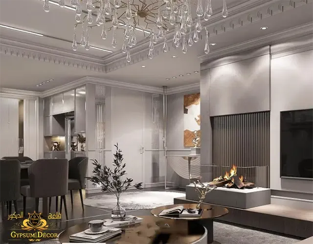 مكتبة تليفزيون بديل الخشب البلوط