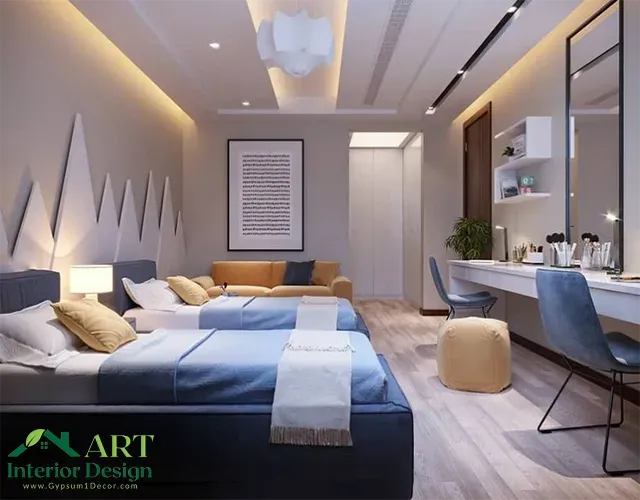 اسقف غرف نوم gypsum board ceilings for bedrooms