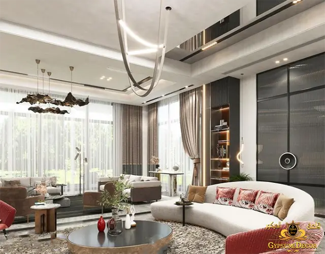 ديكورات اسقف معلق جبس ديكورات اسقف جبس قطري