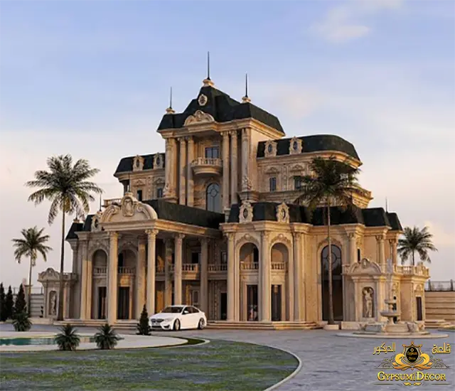 واجهات فلل كلاسيك مودرن واجهات فلل كلاسيك عربية