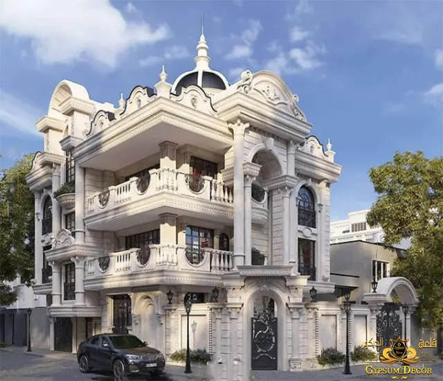 Modern villas facades in Saudi Arabia Modern villas facades in Saudi