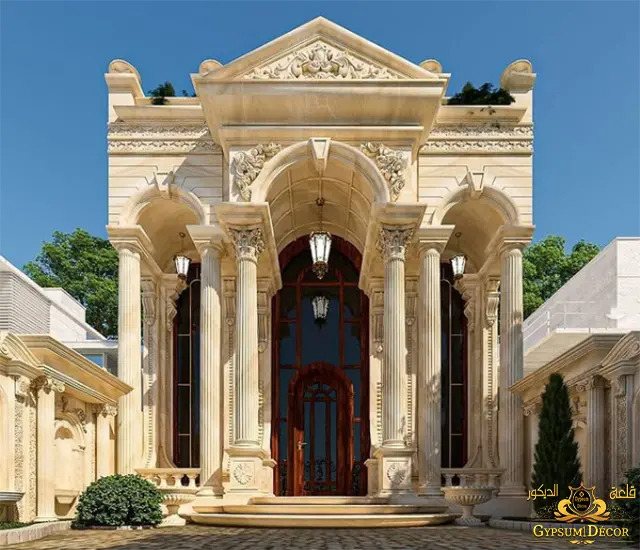 واجهات فلل كلاسيك وجهات فلل مودرن