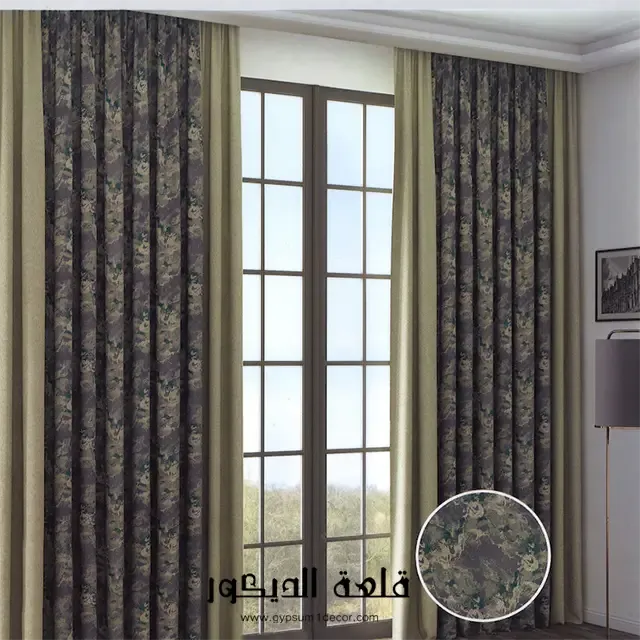 Modern curtains living room in UAE Modern-curtains-living-room-in-UAE