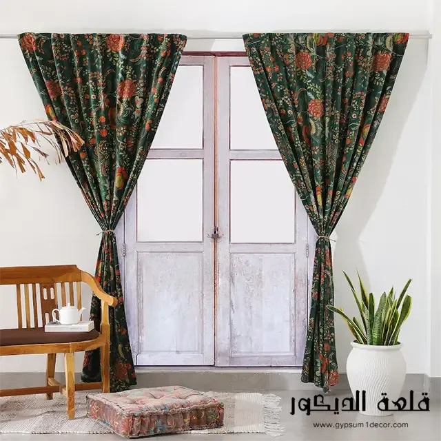 ستائر مودرن غرفة معيشة ستائر-مودرن-غرفة-معيشة