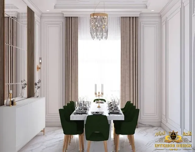 ديكورات غرف طعام فخمة قلعة الديكور ديكورات غرف طعام