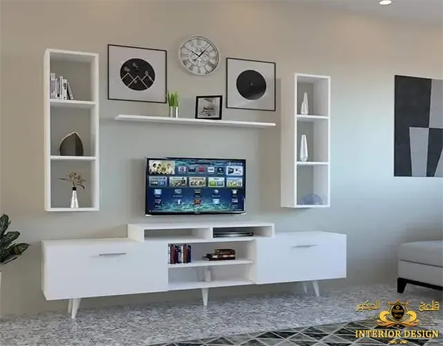 مكتبات خشب كلاسيك قلعة الديكور