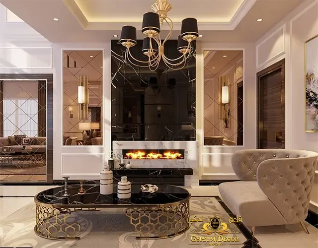 Classic apartment decorations Classic apartment